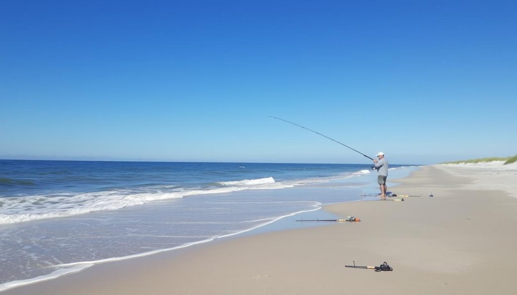 Fishing at Padre Island