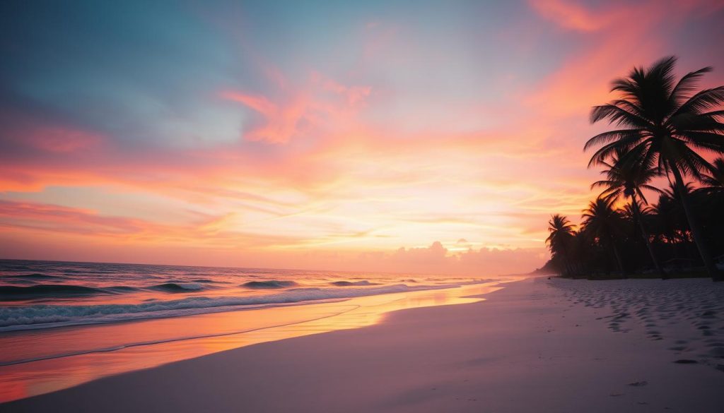 Flamands Beach Sunset