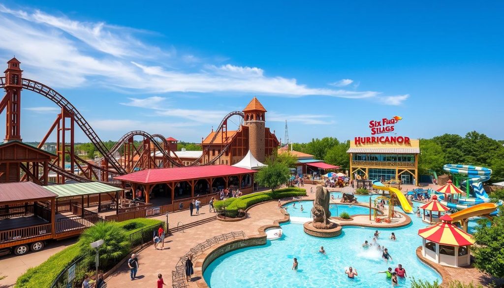 Frontier City and Six Flags Hurricane Harbor