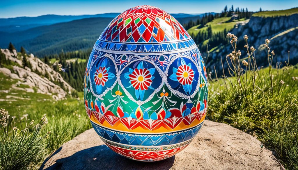 Giant Pysanka