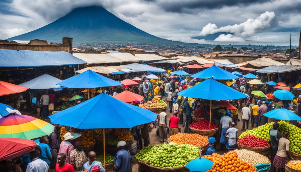 Goma markets