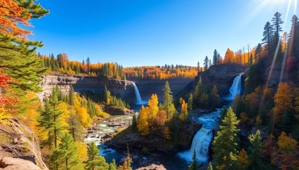 Gooseberry Falls State Park landscape