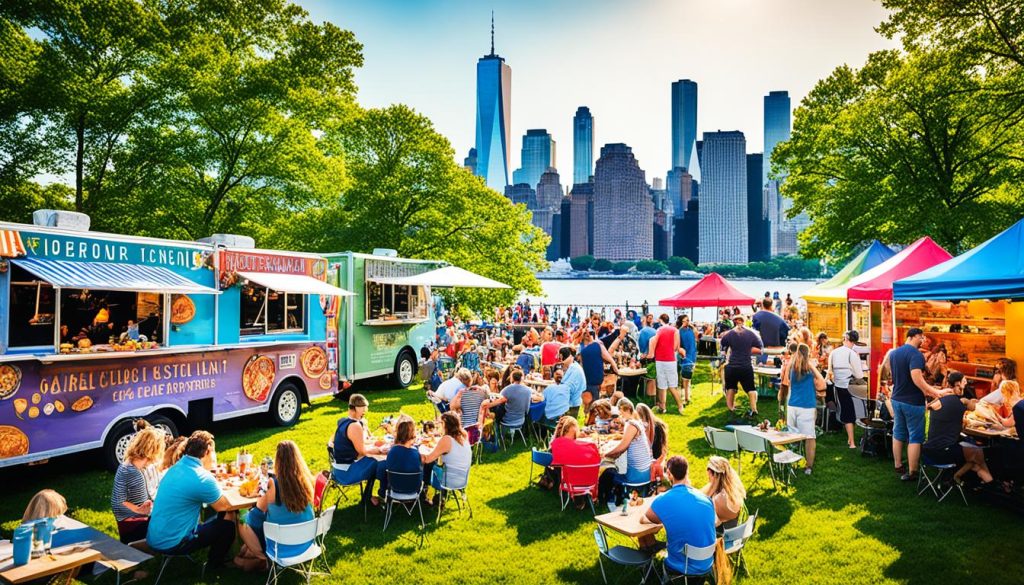 Governors Island food trucks