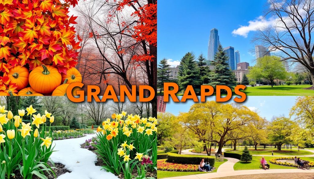 Grand Rapids seasonal climate