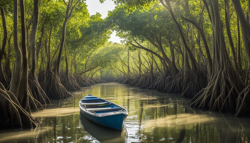 Guayaquil mangrove forest