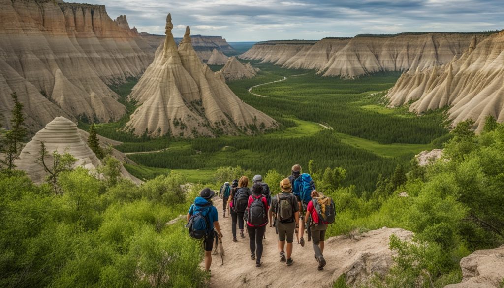 Guided tours at Dinosaur Provincial Park