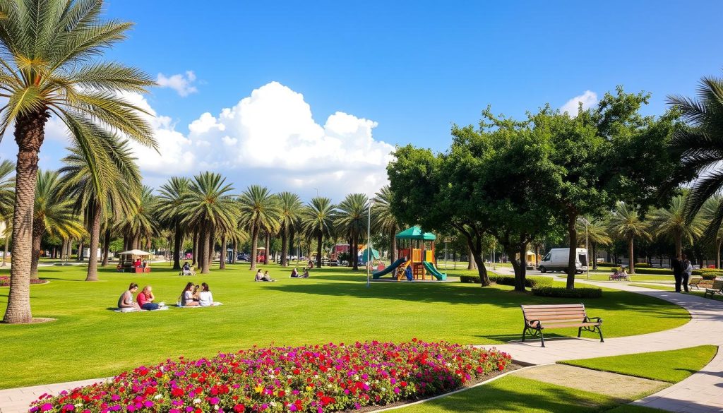 Hamad Town Parks