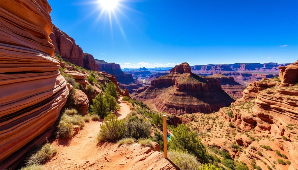 Hiking Trails in Glen Canyon