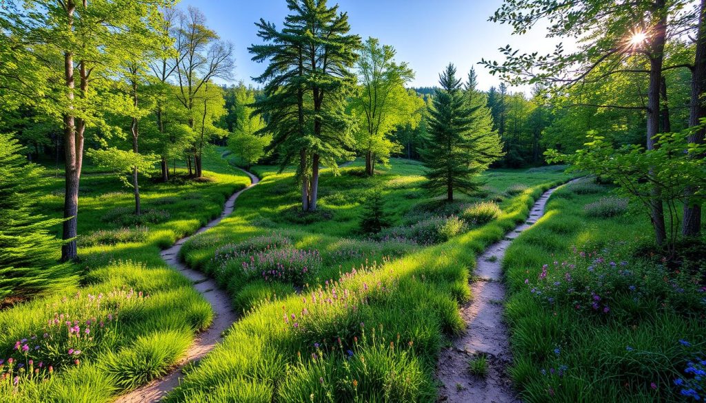 Hiking trails in Allegheny Highlands