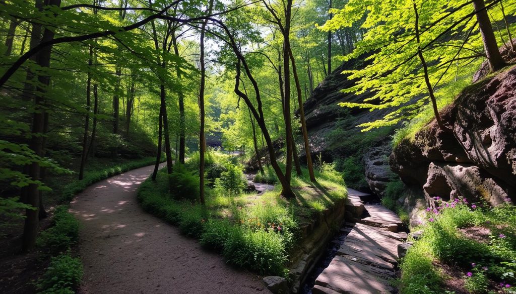 Hiking trails in Mammoth Cave National Park