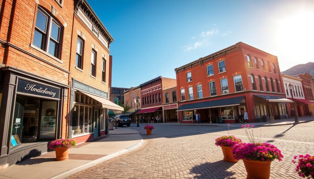 Historic downtown Hinton