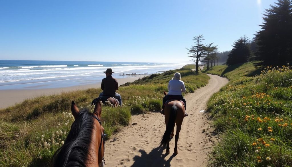 Horseback riding in Florence OR