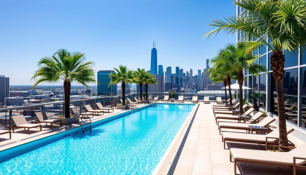 Houston rooftop pools