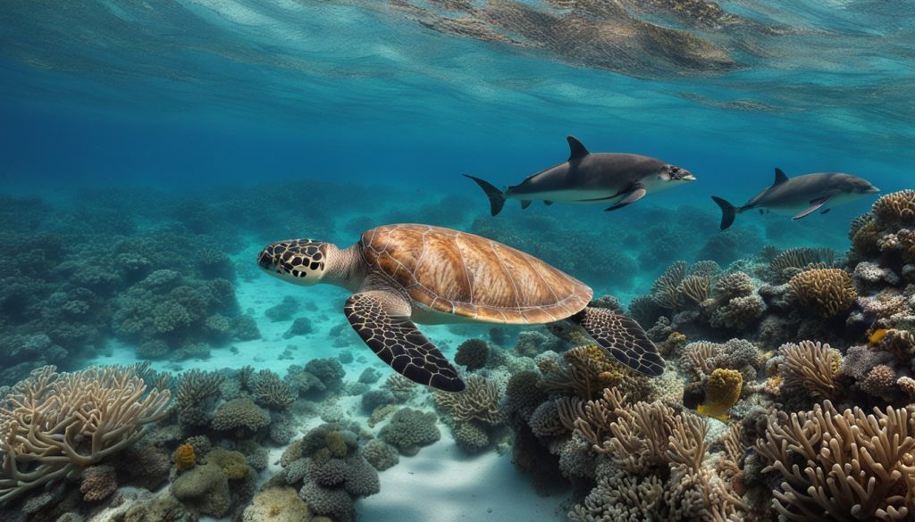 Howland Island underwater