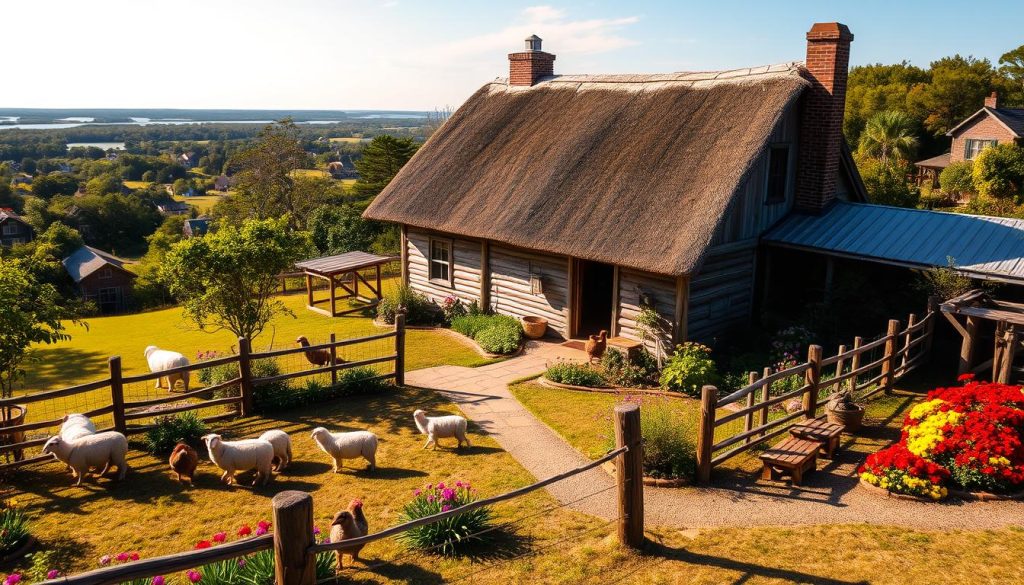 Island Farm living history