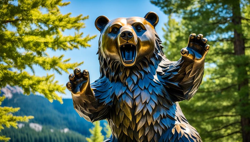 Jasper the Bear statue