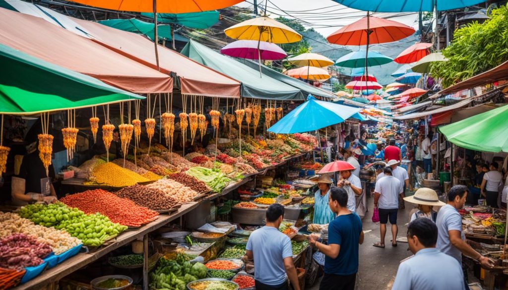 Kanchanaburi local markets