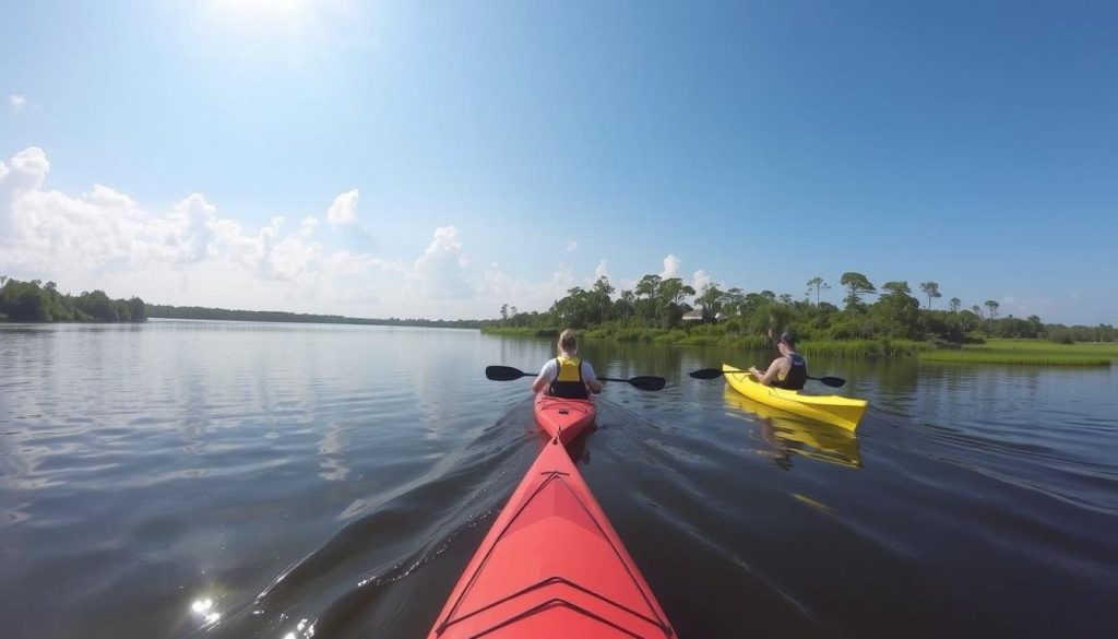 Kayaking