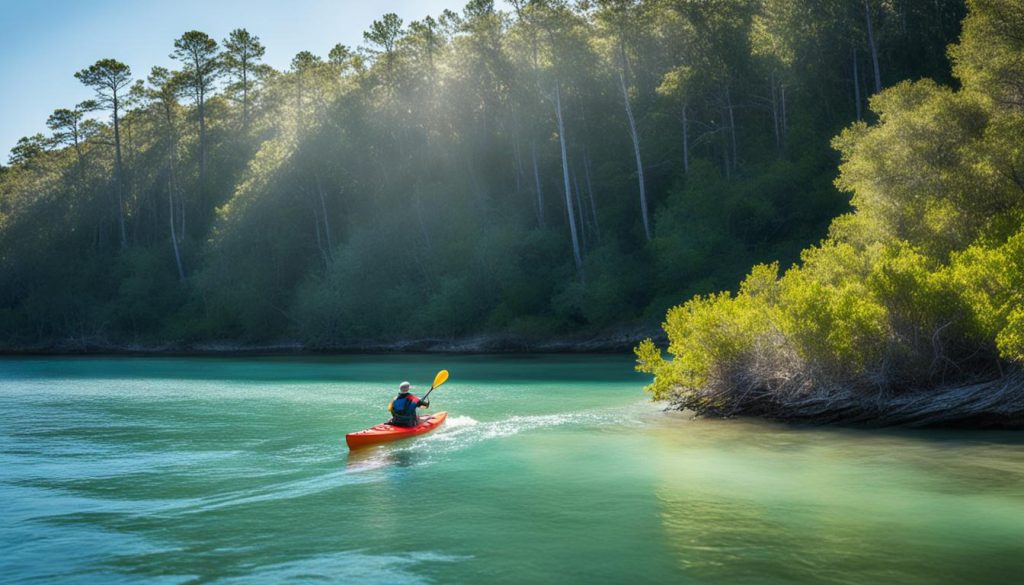 Kayaking in Masonboro Island