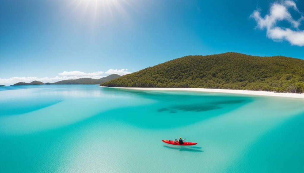 Kayaking in the Whitsundays