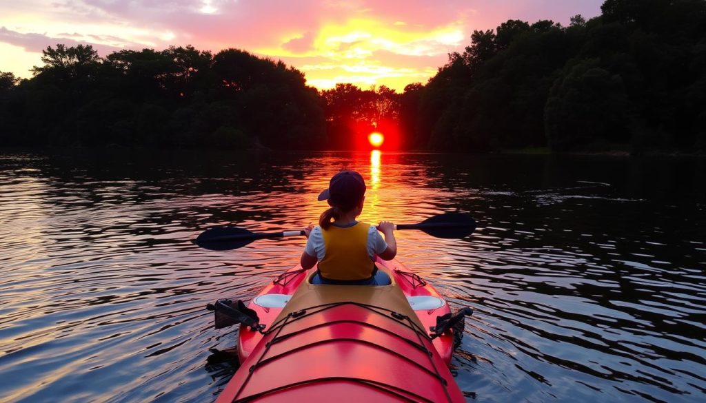 Kayaking on the Potomac River