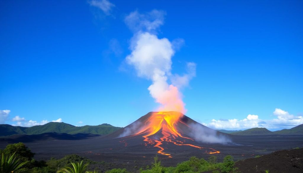 Kilauea volcano eruption