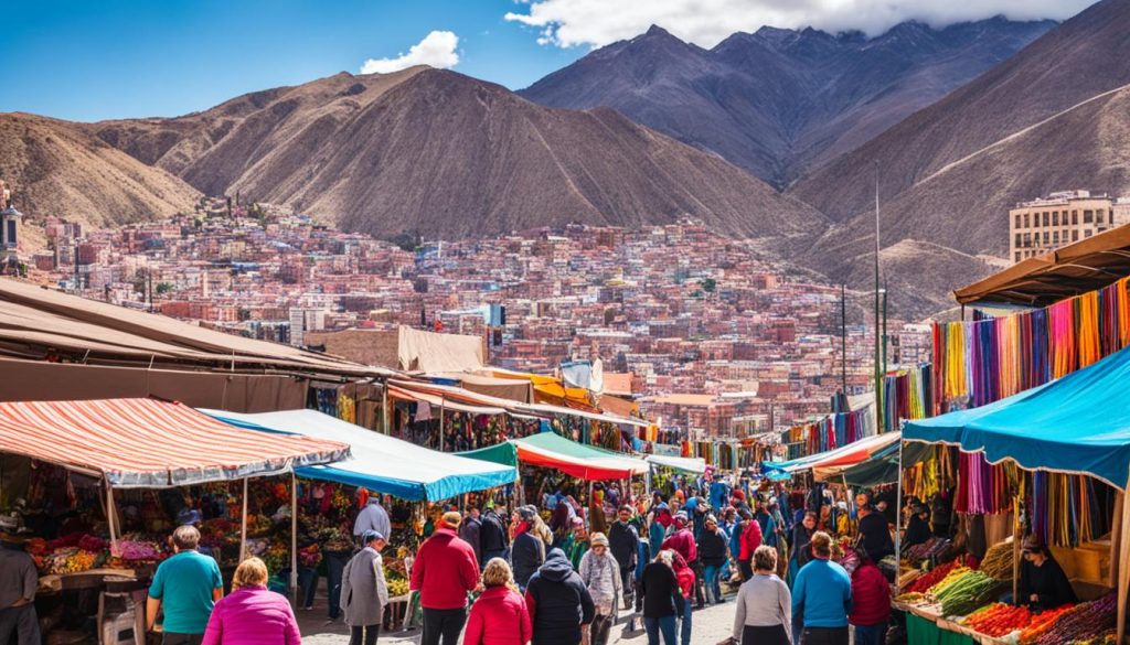 La Paz markets