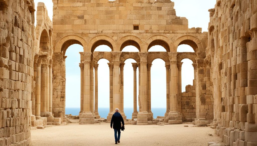 Leptis Magna ruins