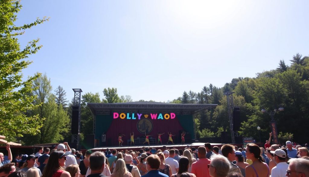 Live performance at Dollywood