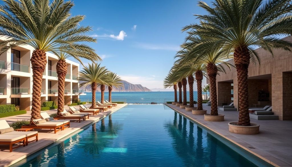 Luxury resort at the Dead Sea