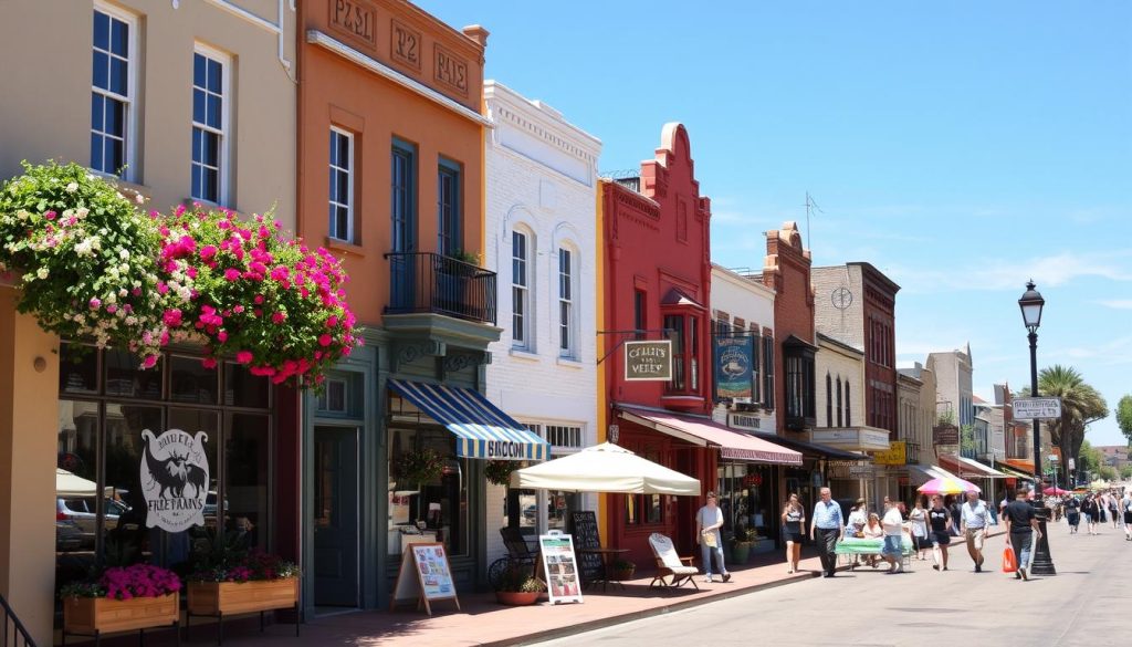 Main Street in Fredericksburg, Texas