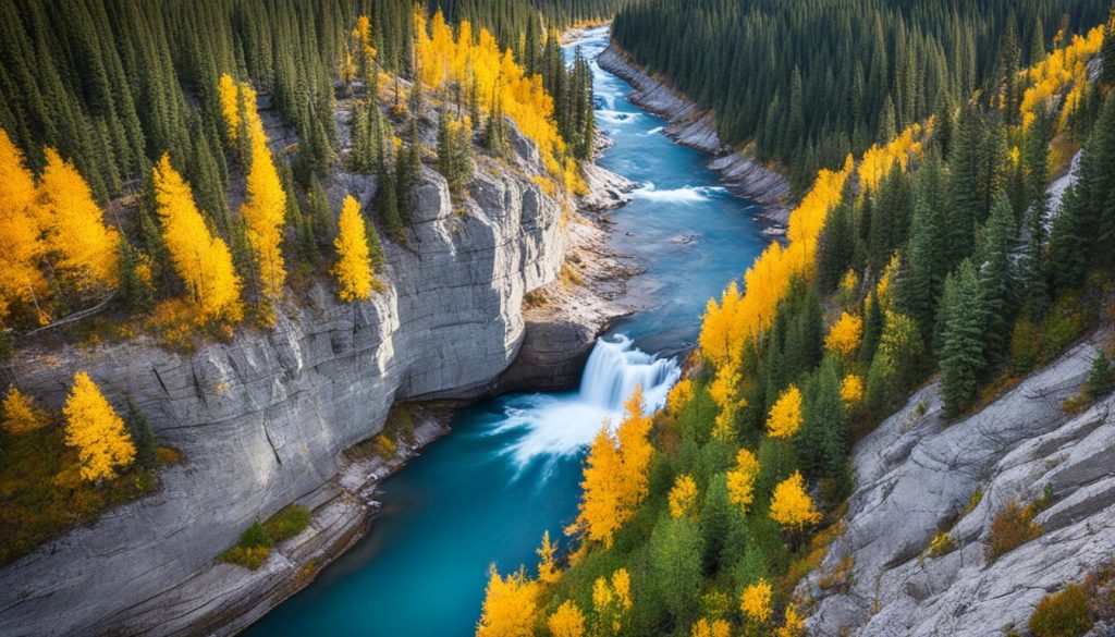 Maligne Canyon seasonal wonders