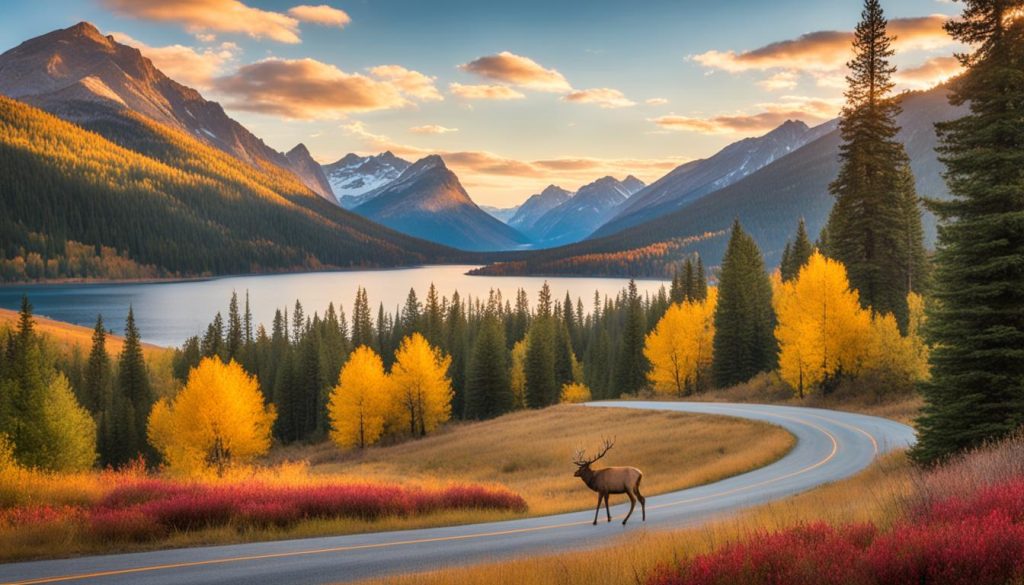 Maligne Lake Road