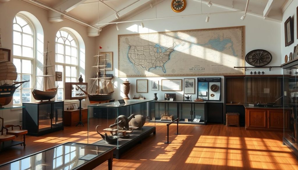 Maritime Museum exhibits