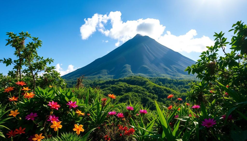 Martinique volcano