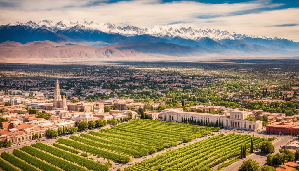 Mendoza city overview