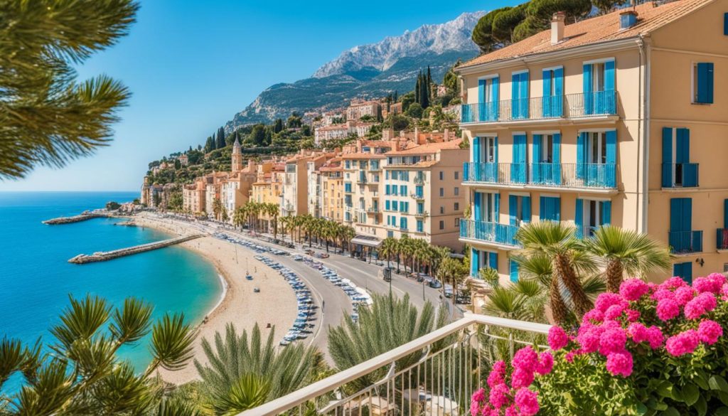 Menton accommodations