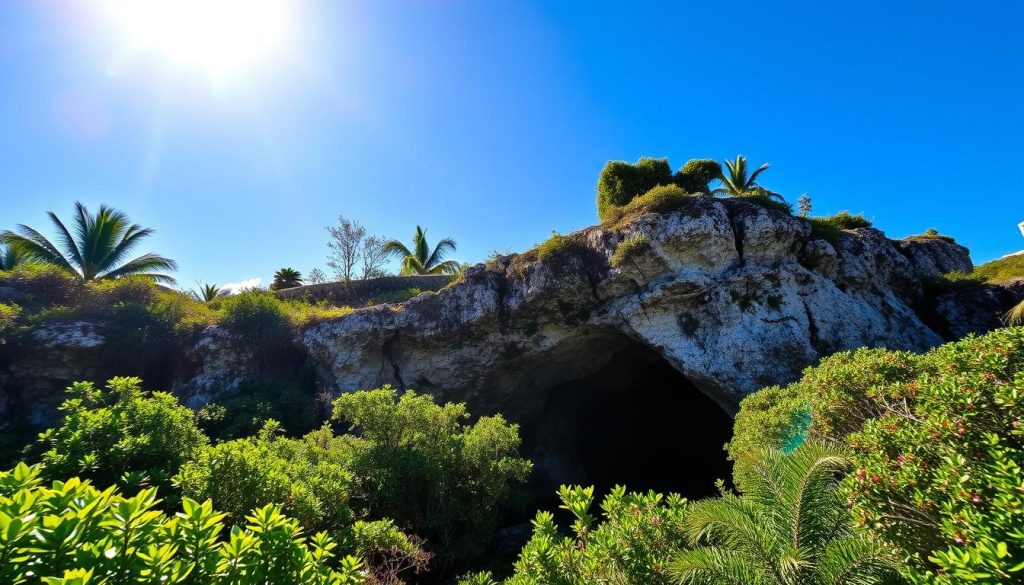 Middle Caicos caves