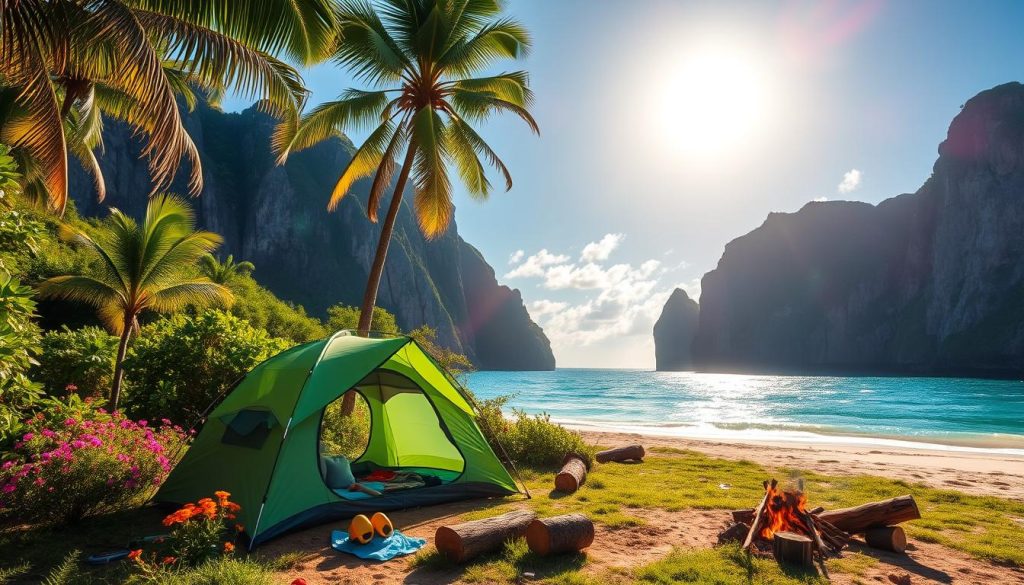 Mona Island camping