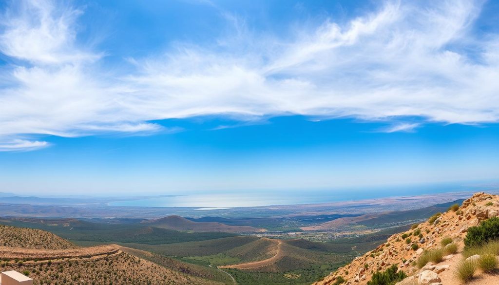 Mount Nebo panoramic view