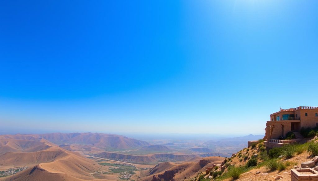 Mount Nebo panoramic view