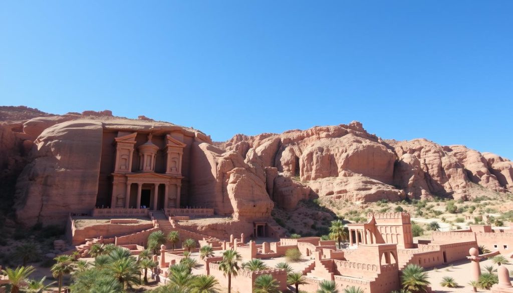 Nabataean royal mausoleums