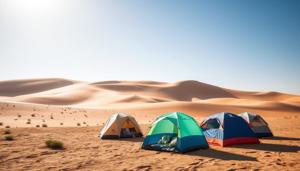 Negev Desert camping