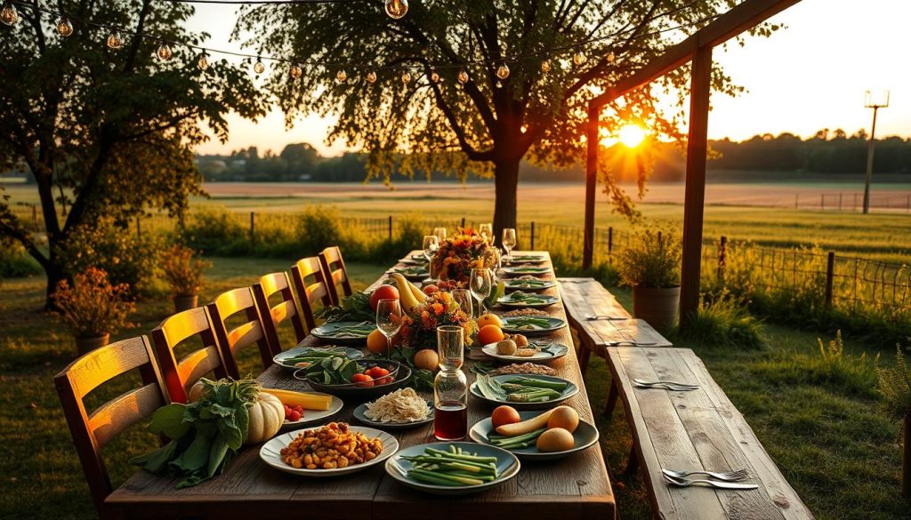 New Albany farm to table dinner