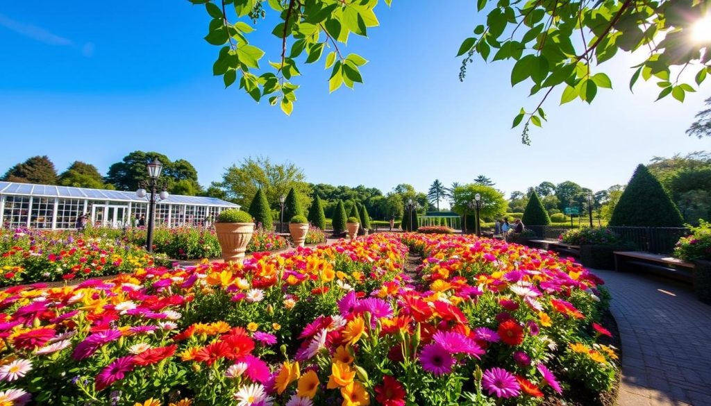 Newfields floral display