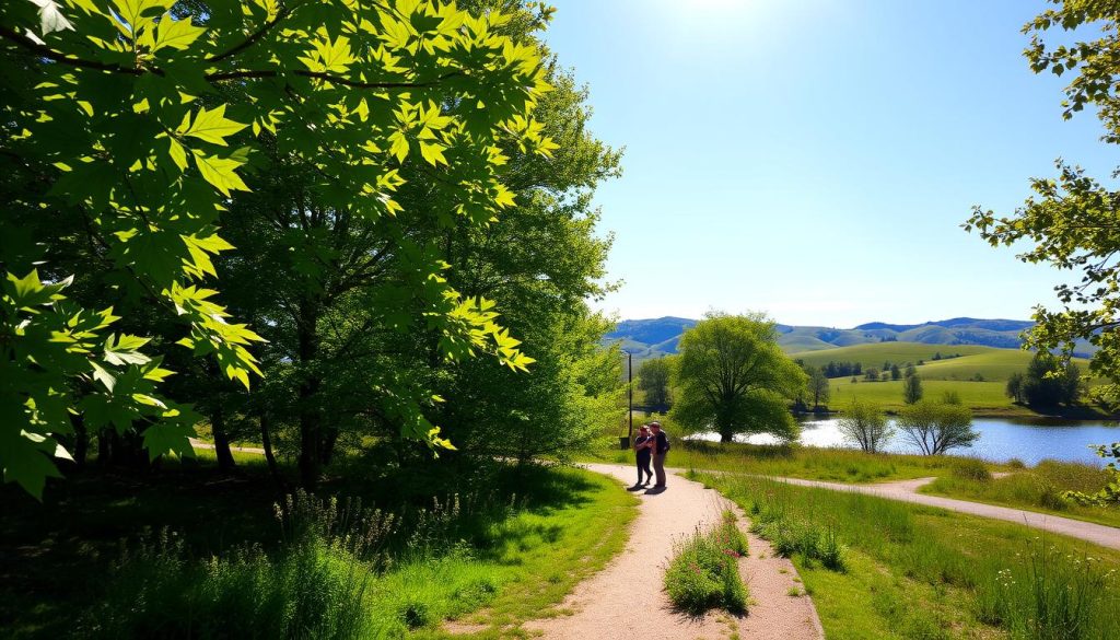 Oak Point Park Nature Trails