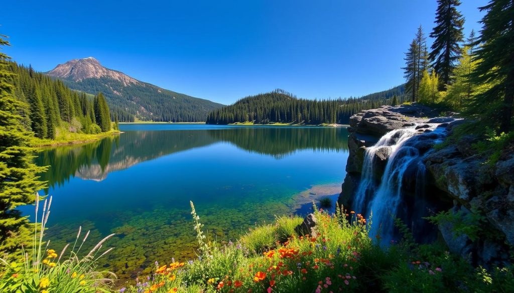 Odell Lake and Salt Creek Falls