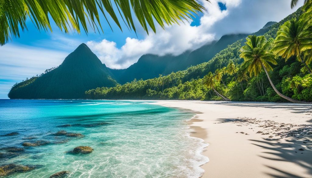 Ofu Beach in the National Park of American Samoa