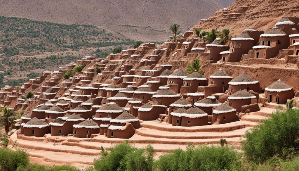 Oualata mud houses