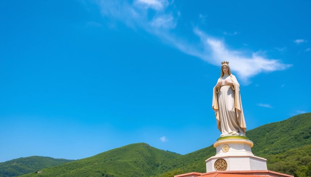 Our Lady of Lebanon Statue